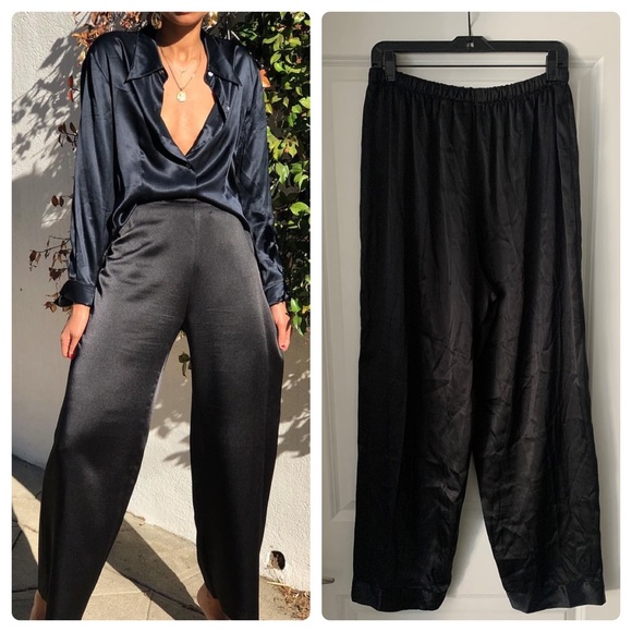 Pants - Vintage silk trousers